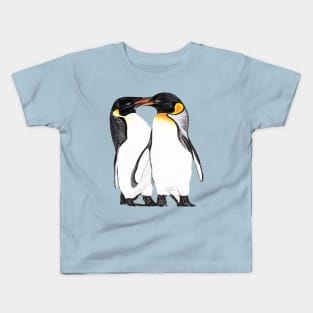 Penguin couple Kids T-Shirt